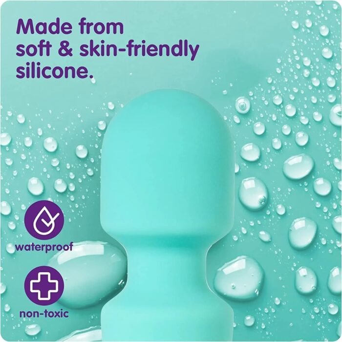The Vibby Vibrator, a Quiet Running Water Resistant Wand Vibrator for her, Clitoris g-spot Stimulator Adult Sex Toy, USB Rechargeable, 20 Modes and 8 speeds, Made for discerning Women (Hot Pink) - Image 4