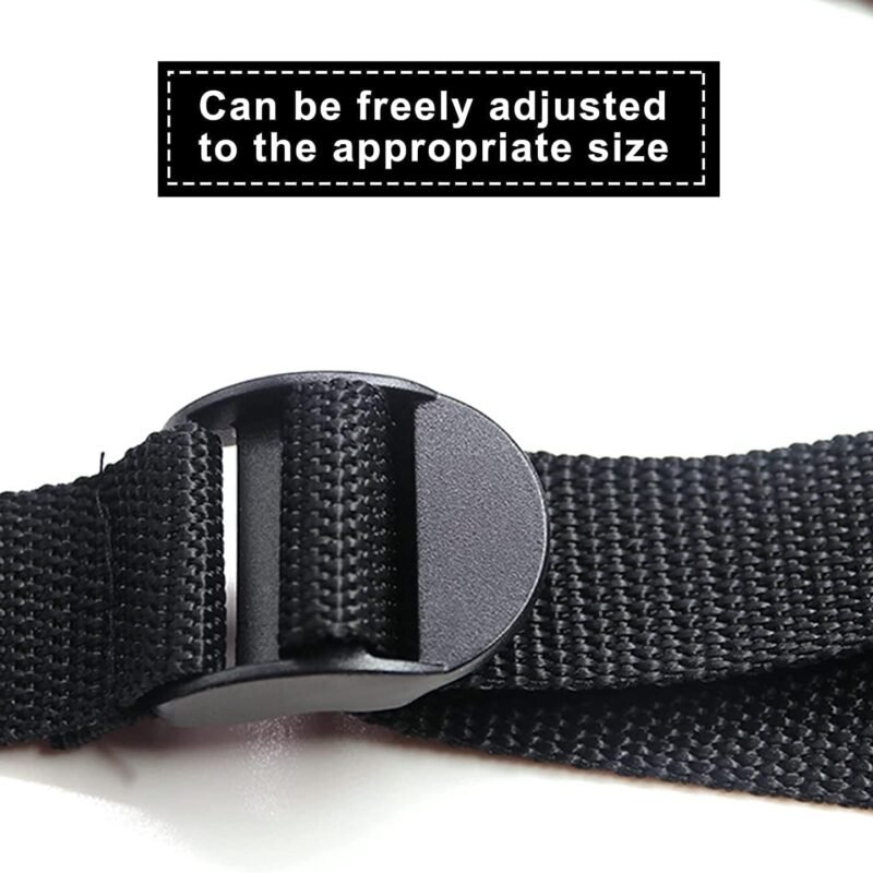 Adjustable Harness Pants Strapless Belts Underpants for Men Women Couples Unisex Briefs Black, Large