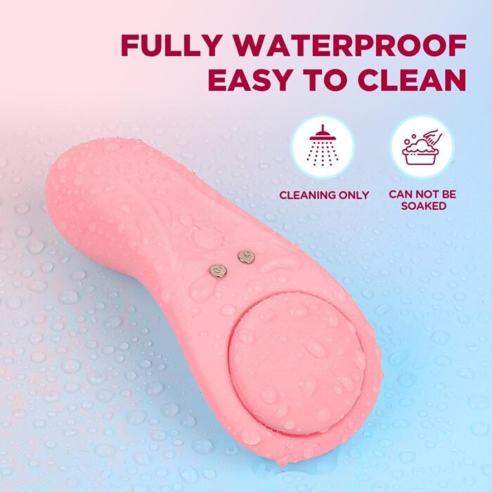 Remote Control Vibrator for Mini Panties with Magnetic Clip, Adult Sex Toys for Women with 7 Vibration Modes, Waterproof Wearable Panty Vibrator for Couples, Female Mini Clitoral Vibrator - Image 6