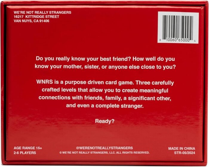WE'RE NOT REALLY STRANGERS Card Game - 150 Conversation Cards for Adults, Teens, Couples, & Strangers with Self-Reflection Kit Card Game – 52 Reflective Cards, Pen, & Journal for Deep Conversations - Image 3