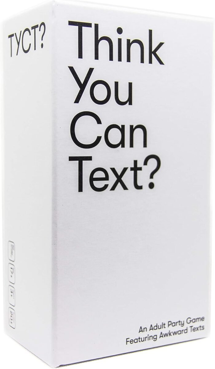 Think You Can Text? - an Adult Party Game Where You Match Hilarious Text Reply Cards to Awkward Incoming Text Message Situation Cards