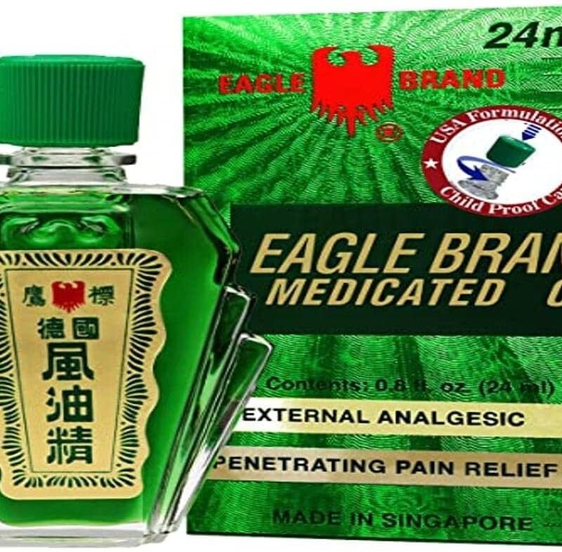 Eagle Brand Medicated Oil, 0.81 Fl Oz (Pack of 1)