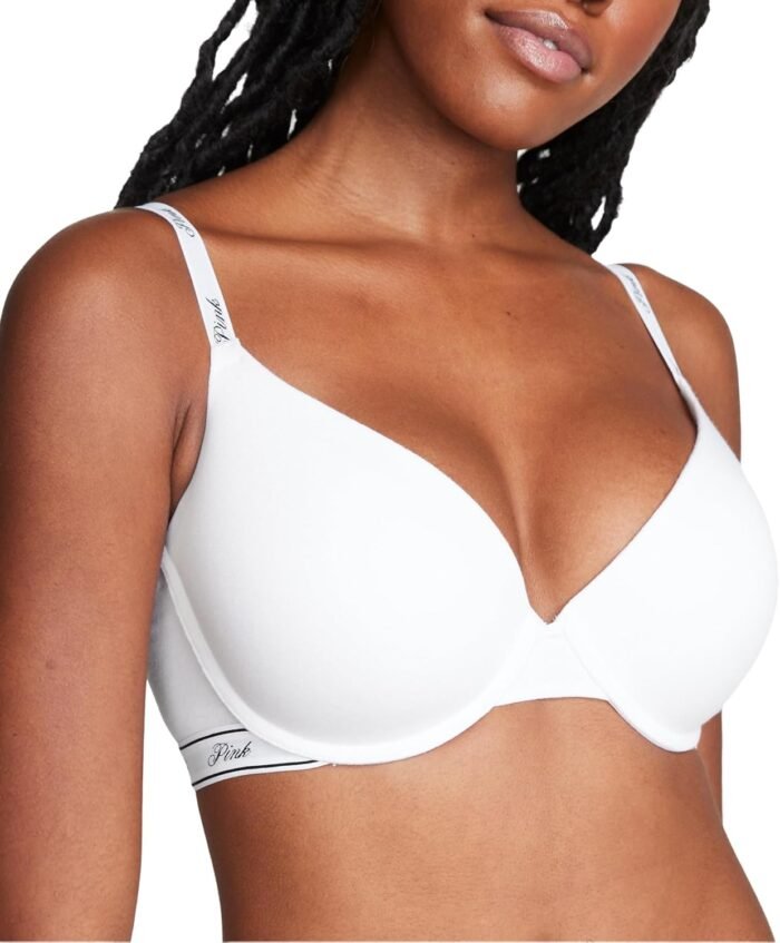 Victoria's Secret Women's Pink Wear Everywhere Push Up Bra, Bras for Women (32A-40DDD)