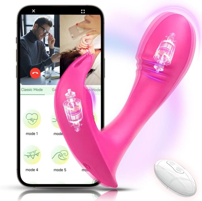 Remote Control Remote Vibrate Panties 10 Speeds Great for Her On Valentine's Day and Date Night Vibrate Panties Controller for Her Vibrateirs for Women Today Adult Silent,vibradors NBI46