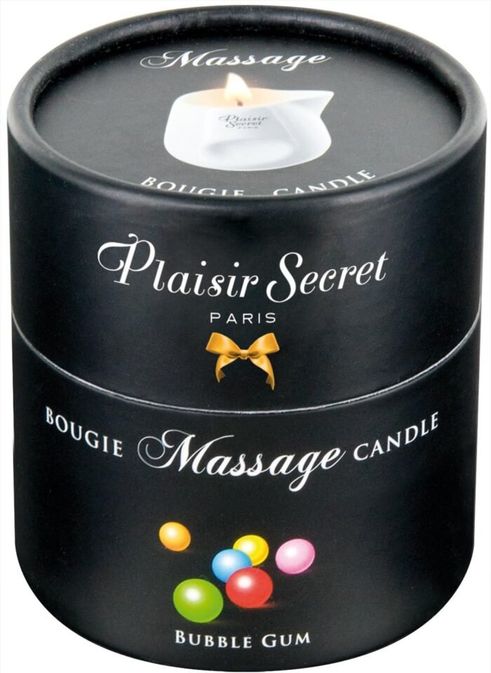 Edible Massage Candle in Ceramic Pot with spout 2.82fl oz (Bubble Gum) - Image 4