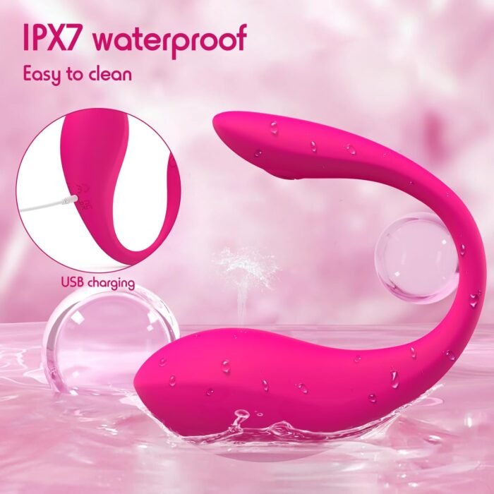 APP & Remote Control Wearable Vibrator, Women Sex Toys with 9 Vibration Modes, Female Sex Toys for Women Vibrater Soft and Quiet, Long Distance Mini Vibrator Bullet Anal G Spot Adult Couples Sex Toy - Image 5