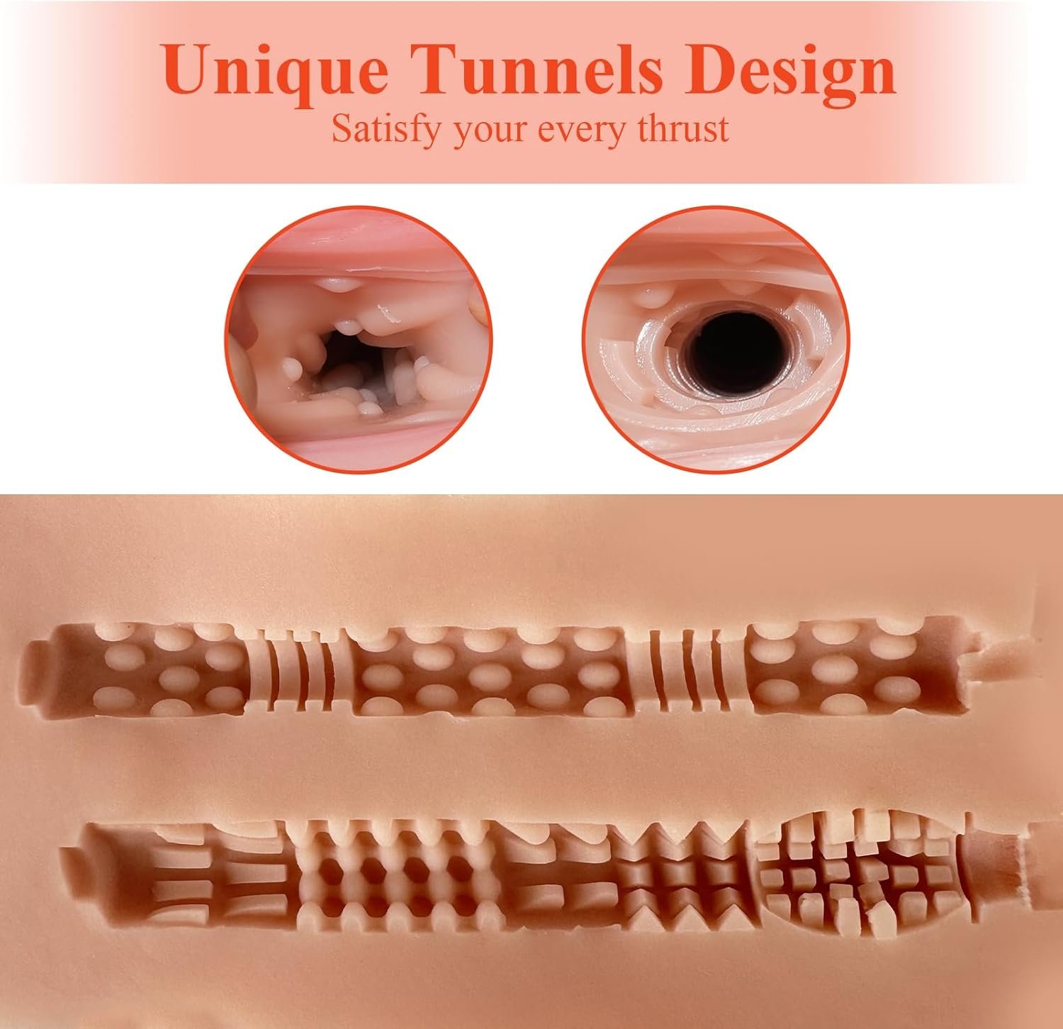 TANTALY 12.1LB Sex Doll Male Sex Dolls Ass Pocket Pussy Adult Sex Toys for Men, Realistic Female Adult Torso Big Butt Stroker with Tight Vaginal Anal Hip Male Masturbator Lena Fair Upgraded - Image 2