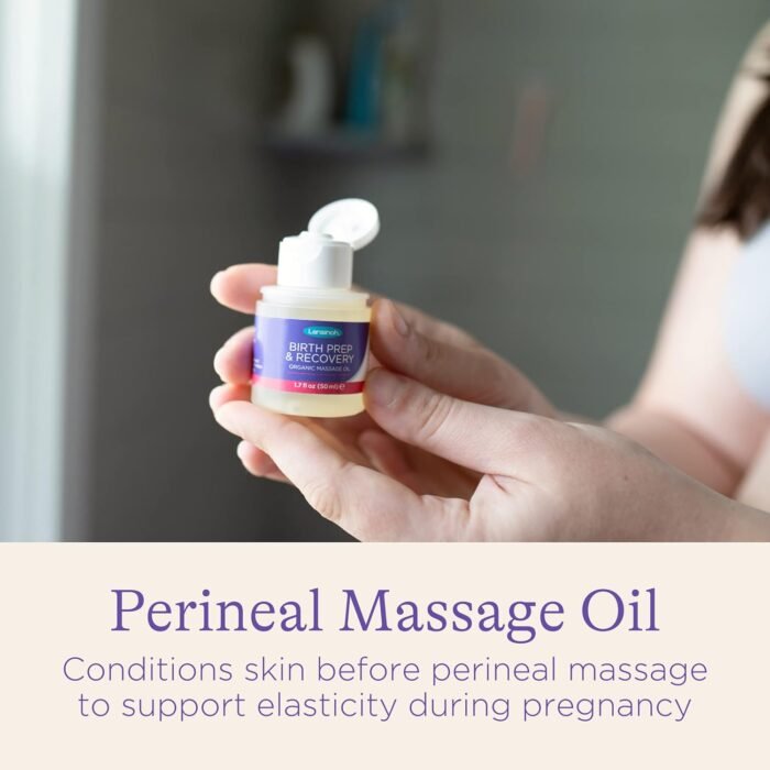 Lansinoh Organic Perineal Massage Oil, 1.7 Fl. Ounces - Image 4