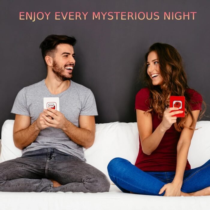 300 Fun Game Cards for Couples: Deep Gameplay from Talk to Challenges. Perfect Date Night and Valentine's Day Gift!Unique Date Night Creative Games. - Image 5