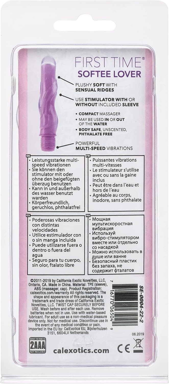 CalExotics First Time Softee Lover Bullet Vibrator for Women and Her, Adult Sex Toy - Purple SE-0004-22-2 - Image 3