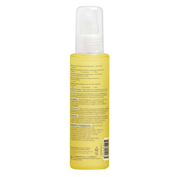 The Honest Company Fragrance Free Moisturizing Body Oil | Nourish + Soothe Baby's Skin | Plant-Based, Hypoallergenic, Vegan | 4.0 fl oz - Image 6