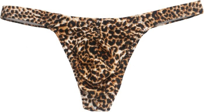 YUFEIDA Men's Boxer Briefs Low Rise Sexy Leopard Print Underwear Man Shorts Underpants - Image 4