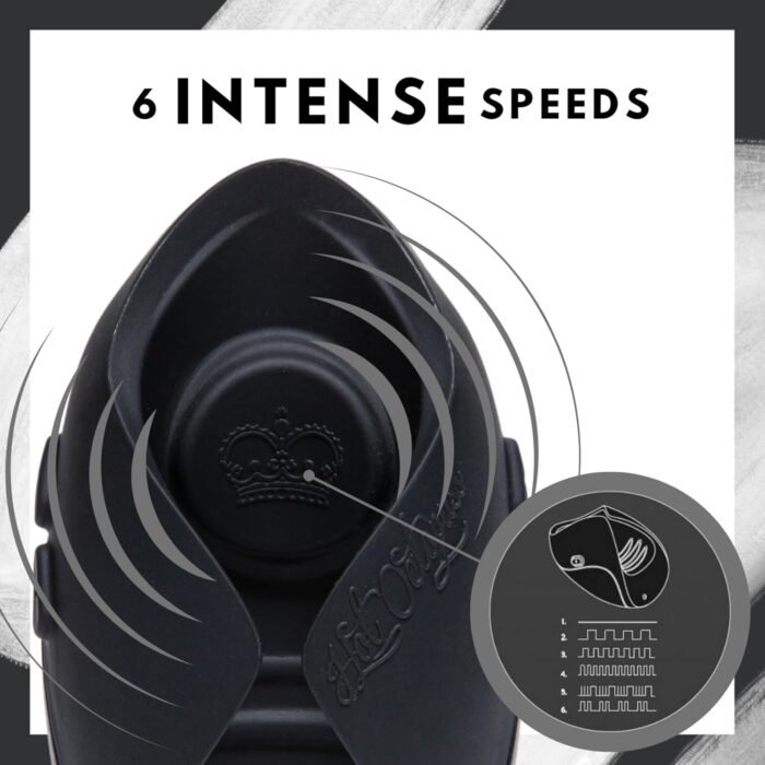 HOT OCTOPUSS | Pulse Solo Essential | Premium Male Masturbator | 7 Vibration Modes for Penis Stimulation | Sex Toys for Men | Black - Image 4