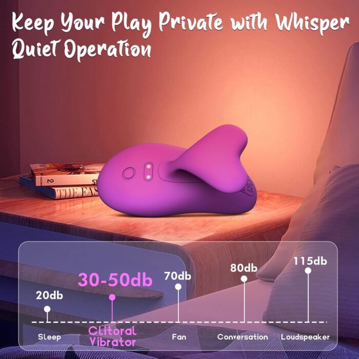 Mini Vibrator Adult Sex Toys - Discreet Vibrators Adult Toy, Finger Vibrator Small Heart-Handle Female Vibrator, Quiet Slim Vibrator for Nipple Clit, Sex Toy for Women Couples Pleasure - Image 4