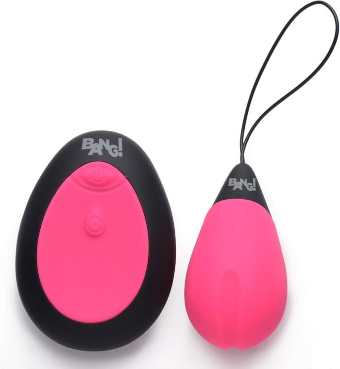 10X Silicone Vibrating Egg - Pink - Image 2