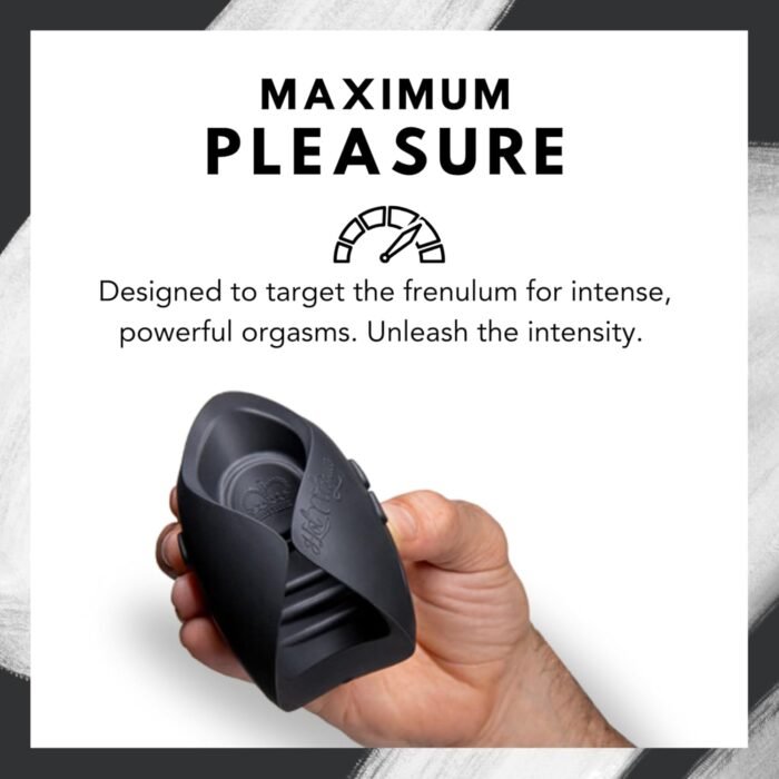 HOT OCTOPUSS | Pulse Solo Essential | Premium Male Masturbator | 7 Vibration Modes for Penis Stimulation | Sex Toys for Men | Black - Image 3