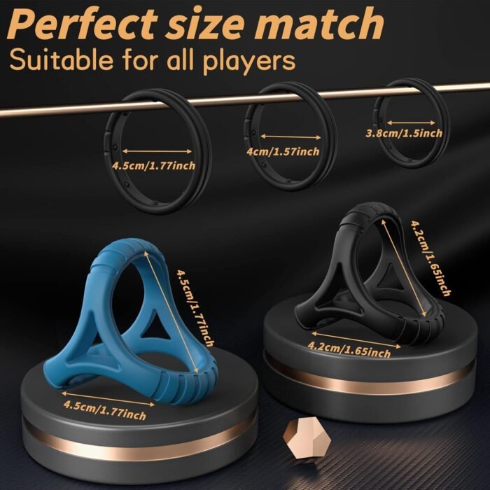 Silicone Penis Rings Set Sex Toys for Men，5 Different Sizes Cock Rings for Erection Enhancing, Long Lasting Stronger Men Sex Toy, Strechy Adult Toys for Couples Pleasure - Image 6