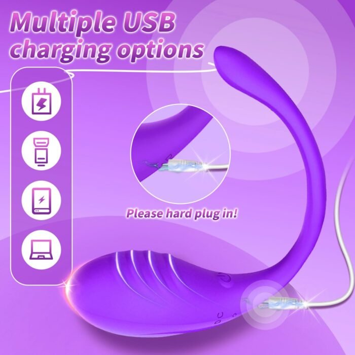 9 Modes Viboators Toys, Vibrateirs for Women Today Adult Silent, App Remote Control Vibratiers for Women Date Night Wireless Panties Vibrate Panties Controller for Her FG11 - Image 4