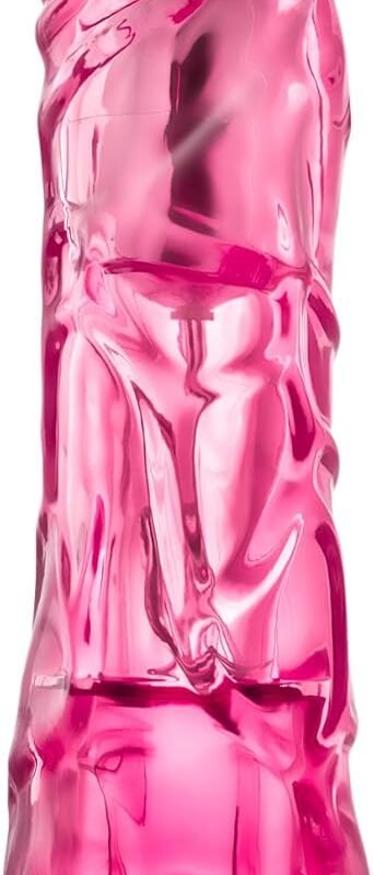 9 Inch Realistic Dildo Vibrator with Adjustable Speeds - Waterproof, Flexible, & Quiet Female Vibrating Penis for Intimate G-Spot & Clitoral Pleasure - Adult Toys - Pink