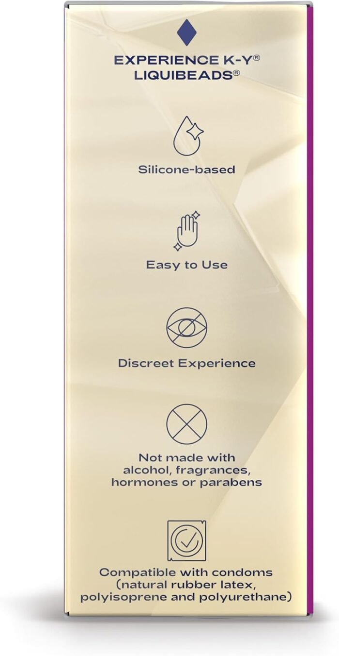 K-Y Personal Lubricant, Liquibeads Vaginal Moisturizer, 6 Bead Inserts and 6 Applicators to Supplement a Woman's Natural Moisture for Comfort and Sex (Packaging May Vary) - Image 12