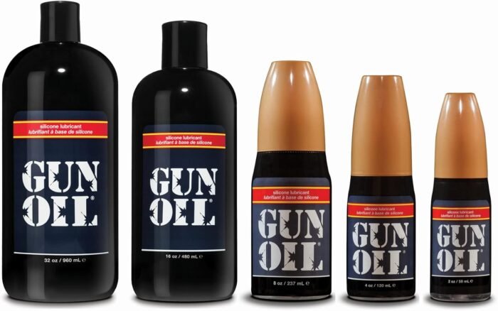 Gun Oil Silicone Based Lubricant 16 Ounce Personal Long-Lasting Sex Lube Condom & Latex-Safe Hypoallergenic Unscented No Residue Non Sticky Intimate Lubrication Works Underwater Couples, Men and Women - Image 3