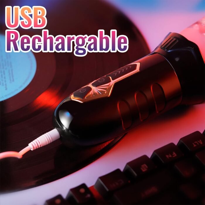 Sex Toys for Men Automatic Male Masturbator, Male Sex Toys Masturbators Cup with 5 Two-Way Rotating & 10 Vibrating Modes, Adult Toys Electric Pocket Pussy Male Stroker Blowjobsex Machine for Men - Image 7