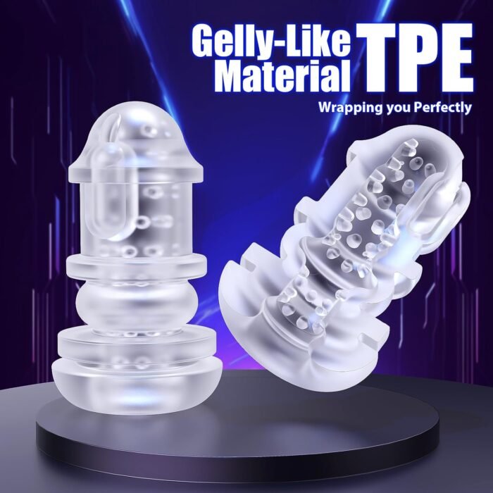 Automatic Male Masturbator Mens Sex Toy - Mastusbator Pocket Pussies with 7 Thrusting & 7 Vibrating, Heated Men Vibrator Stroker Adult Toys for Men, Masterbator Penis Pump Male Sex Toys - Image 4