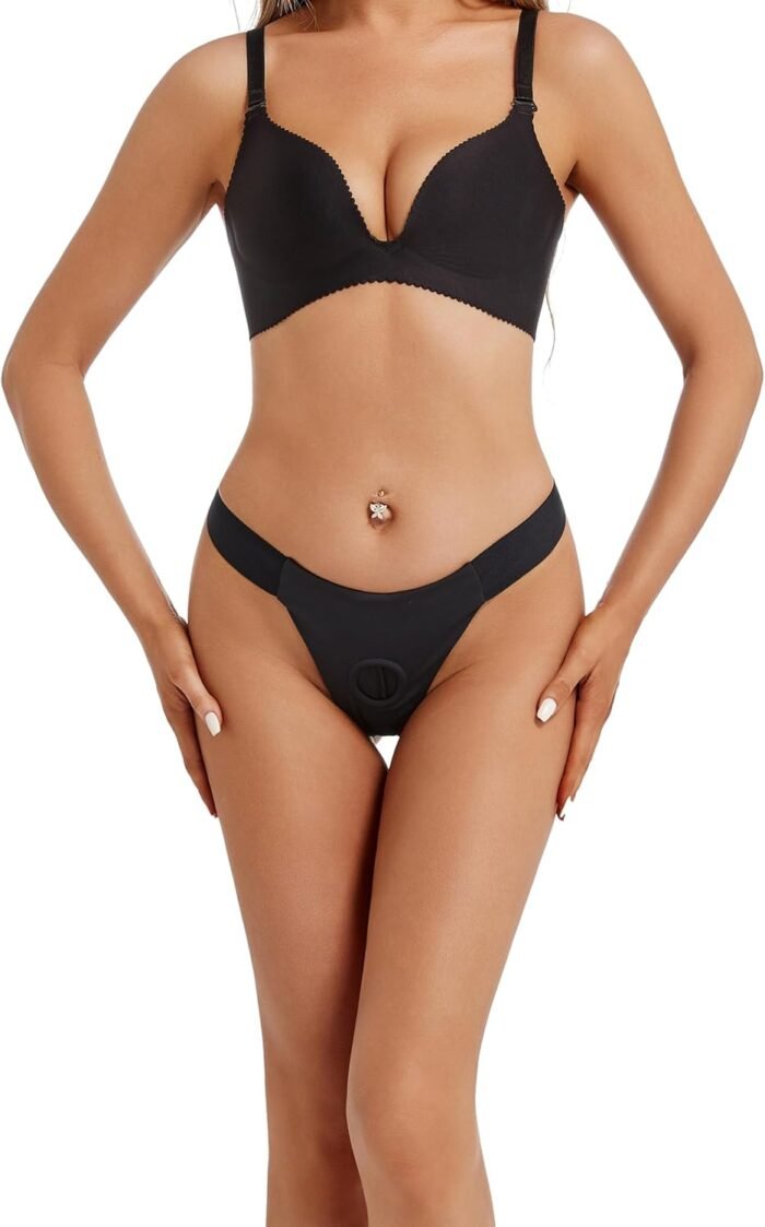 Harness Briefs,Strap On Underwear Harness,Plus Size Strapon Strapless Strap On Boxers Brief For Women,Panties