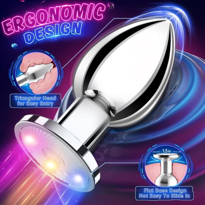 Prostate Massager Sex Toys for Men Large Butt Plug, Prostate Vibrator with App Remote Control 10 Vibrating, Prostate Toys Mens Sex Toys Prostate Massage Male Sex Toys Prostate Toy（Large Size） - Image 5