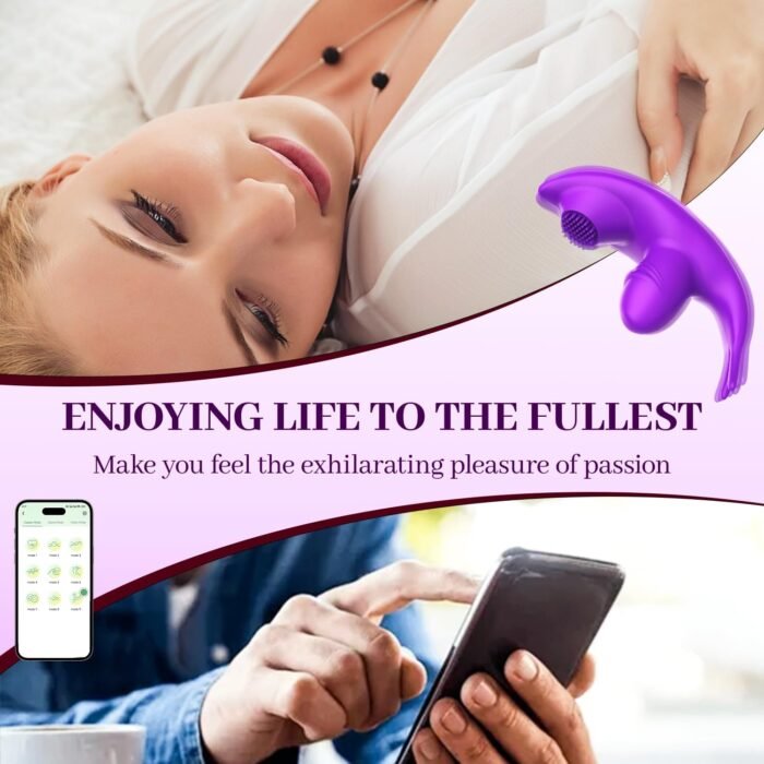 APP Remote Control Vibratiers for Women Date Night Wireless Panties, Viboadors KAI1223 - Image 5