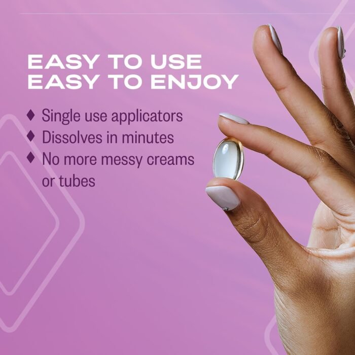 K-Y Personal Lubricant, Liquibeads Vaginal Moisturizer, 6 Bead Inserts and 6 Applicators to Supplement a Woman's Natural Moisture for Comfort and Sex (Packaging May Vary) - Image 4