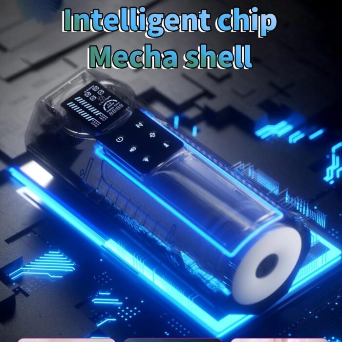 Automatic Male Masturbator Sex Toys for Men - Male Sex Toy Hands Free Male Masturbator Sexual Juguetes Cup Scrotal Vibrations & Penis Pump Male Vibrator Pocket Pussy Sex Machine Adult Sex Toys - Image 3