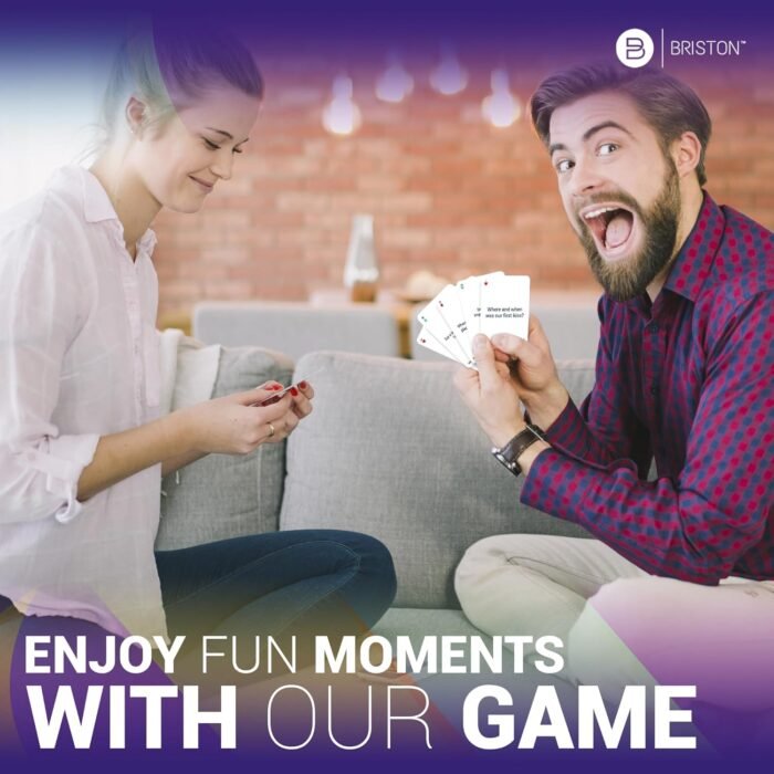 Briston Soulmate Showdown: Couples Trivia & Dare Flash Cards - 78 Card Set for Relationship Growth, Adding Spice & Fun Date Nights - New & Seasoned Couples - Romantic Game for Adults - Image 6