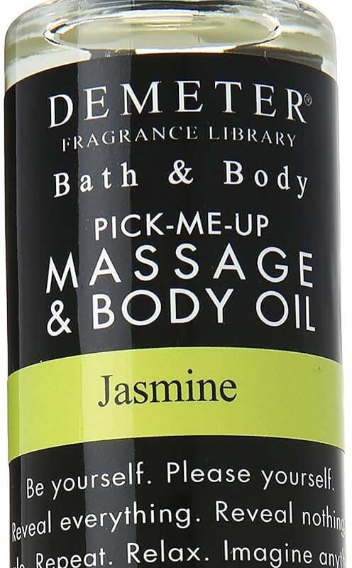 Demeter Massage and Body Oil for Unisex, Jasmine, 2 Ounce