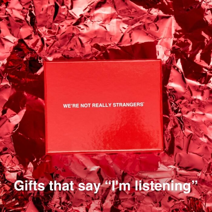 WE'RE NOT REALLY STRANGERS Card Game - 150 Conversation Cards for Adults, Teens, Couples, & Strangers with Self-Reflection Kit Card Game – 52 Reflective Cards, Pen, & Journal for Deep Conversations - Image 9