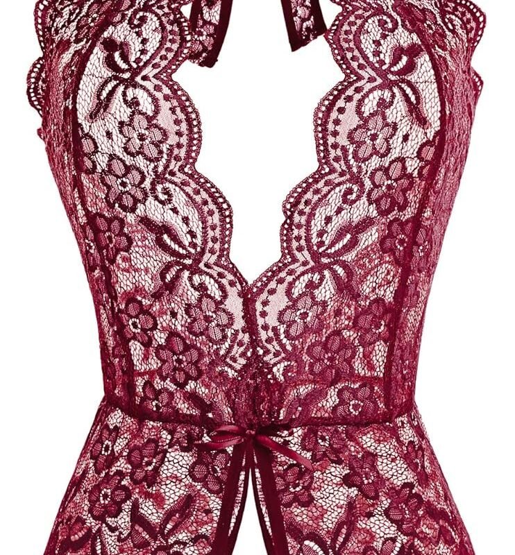 Ababoon Women One Piece Lingerie Lace Sexy Baby Dolls Teddy Sleepwear