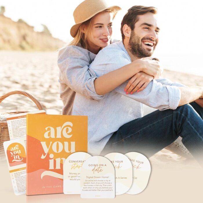 ZICOTO 100 Date Ideas and Couples Game Cards - Set of 3 Unique Games for Your Girlfriend, Boyfriend, Wife/Husband, Her/Him as a Gift for Christmas - 25x Date Night Cards, 50x Conversation Starters - Image 7