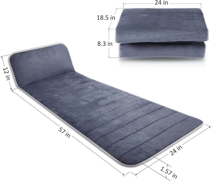Snailax Memory Foam Full Body Massage Mat with Heat, Back Massager with 10 Vibration Motors, 6 Heating Pads, Massage Chair Pad for Neck, Back, Waist, Legs - Image 7