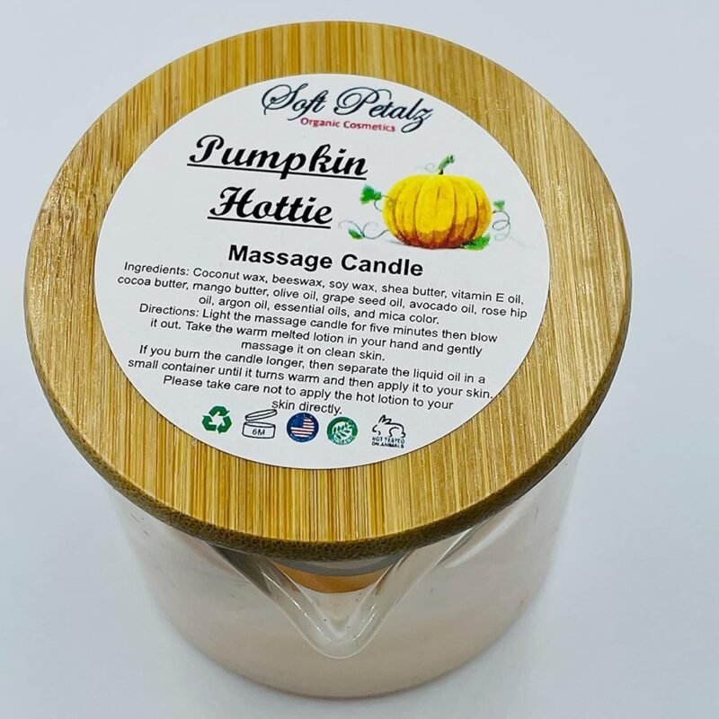 Soft Petalz Pumpkin Massage Candle