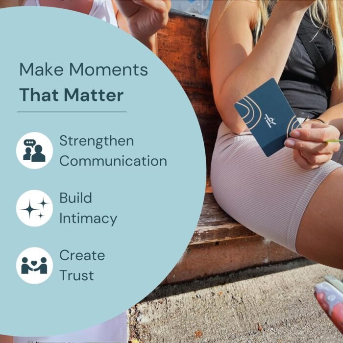 Conversation Cards for Couples | Perfect for Intentional Connection for Couples New & Old | Reconnect & Laugh with Meaningful Prompts | 104 Questions by in Real Life - Image 5
