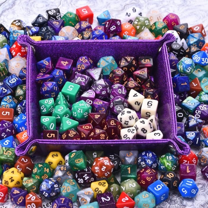 DND Dice Sets 30 x 7 (210pcs) Polyhedral RPG Dice for Dungeons and Dragons Tabletop Role Playing Adventure Games, with a Large Drawstring Bag - Image 6