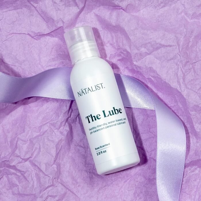 NATALIST The Lube Fertility Friendly Lubricant for Women Men, Couples Trying to Conceive Natural Feeling Frictionless Lubrication, Water-Based & Paraben-Free, Rose Scented - 2 Fl oz - Image 7
