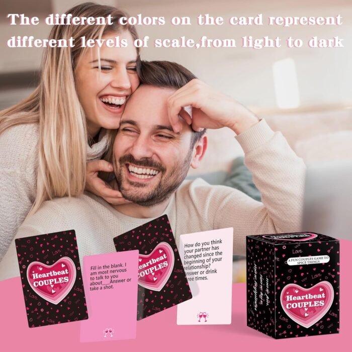 Drinking Game for Adults,Couples Games for Date Night,150 Game Cards for Couples,Fun Challenges & Questions for Your Partner,Spice Up Your Relationship, Gift for Anniversary & Valentine's Day - Image 4