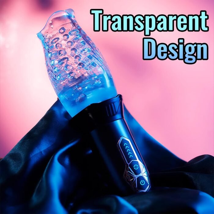 Sex Toys for Men Automatic Male Masturbator, Male Sex Toys Masturbators Cup with 5 Two-Way Rotating & 10 Vibrating Modes, Adult Toys Electric Pocket Pussy Male Stroker Blowjobsex Machine for Men - Image 4