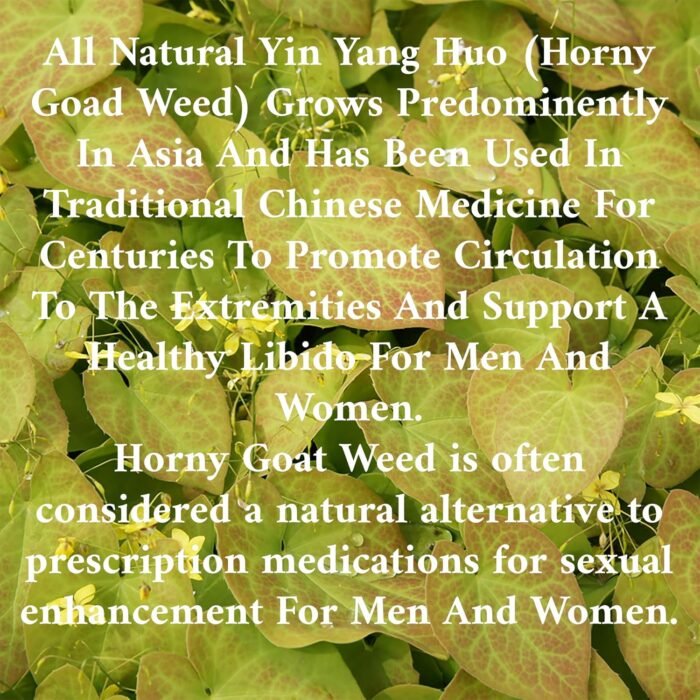 Horny Goat Weed To Enhance Libido Desire Pleasure And Performance - Image 3