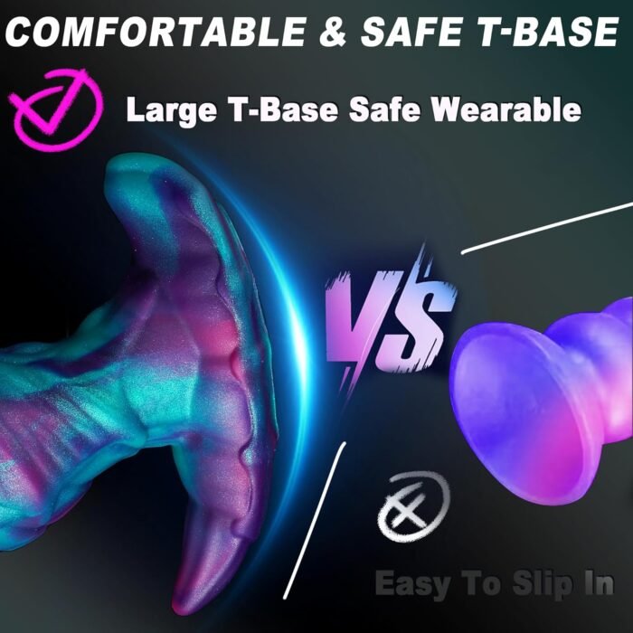 Large Butt Plug Huge Anal Dildo Buttplug - 6.7in Large Anal Plug Big But Plug for Anal Training, Prostate Dildo Knotted Gay Sex Toys, Anal Sex Toys for Men Women - Image 6