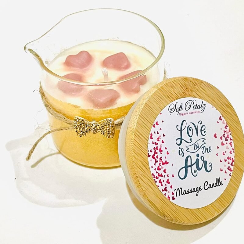 Soft Petalz Love is in The Air Massage Candle