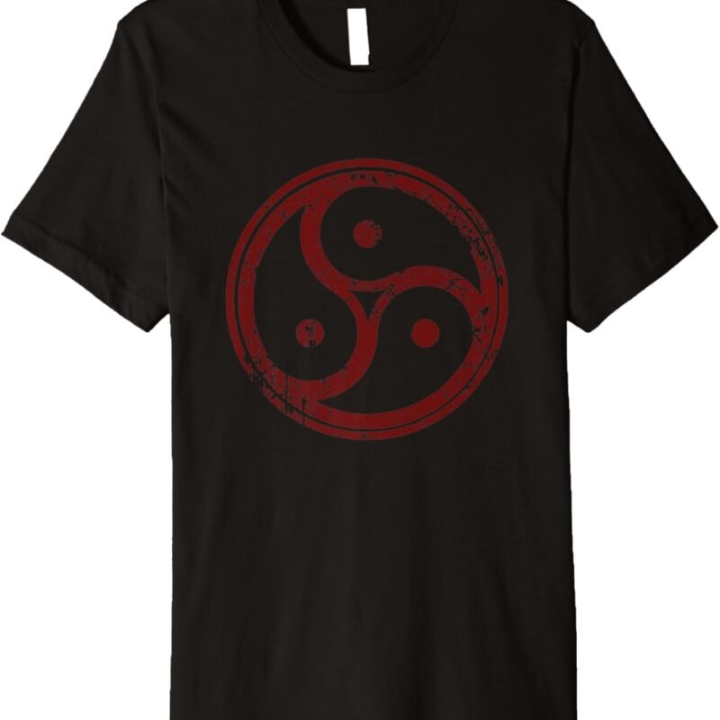 Triskelion BDSM Design - Dominatrix Submissive Kinky Gift Premium T-Shirt