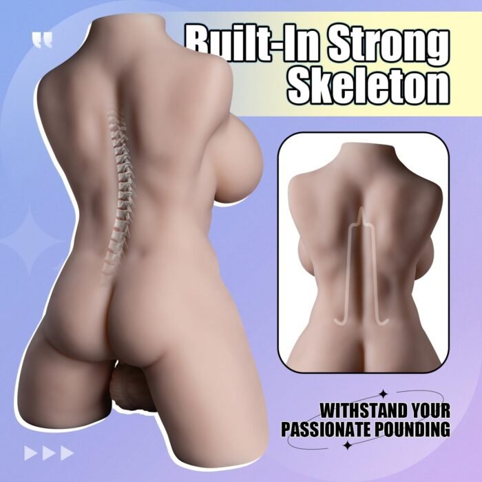 13LB Shemale Sex Doll for Women Sex Torso with Huge Dildo Male Sex Toy Full Body Trans Sex Doll with Big Penis Male Masturbator Adult Sex Toys for Men - Image 5