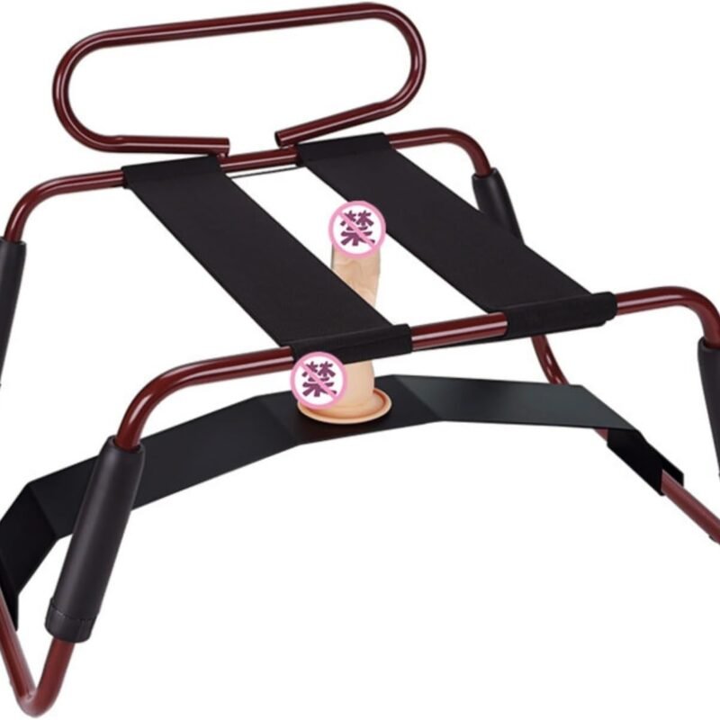 Sex Furniture Sex Chair Adult Toy for Couples Positions Portable Couples Mount Stool Elastic Furniture Folding Adjustable Position Assist Bathroom Bear Weight up to 300 pounds Sweaters QE-0350